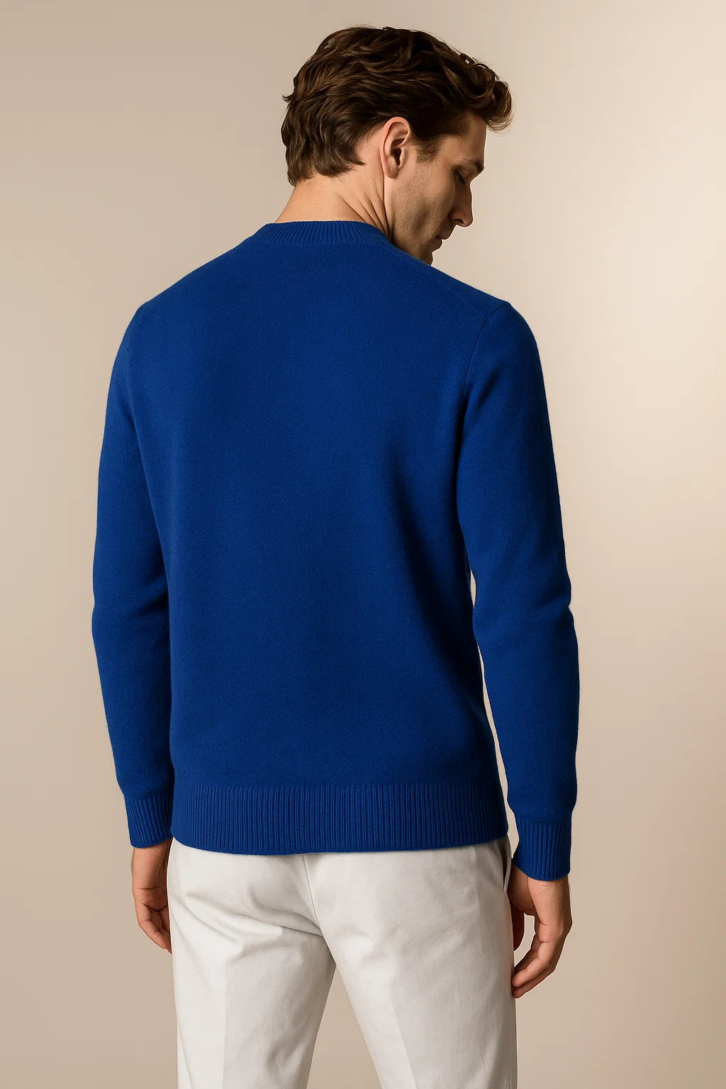 Cavaliere Cashmere Crewneck Blue
