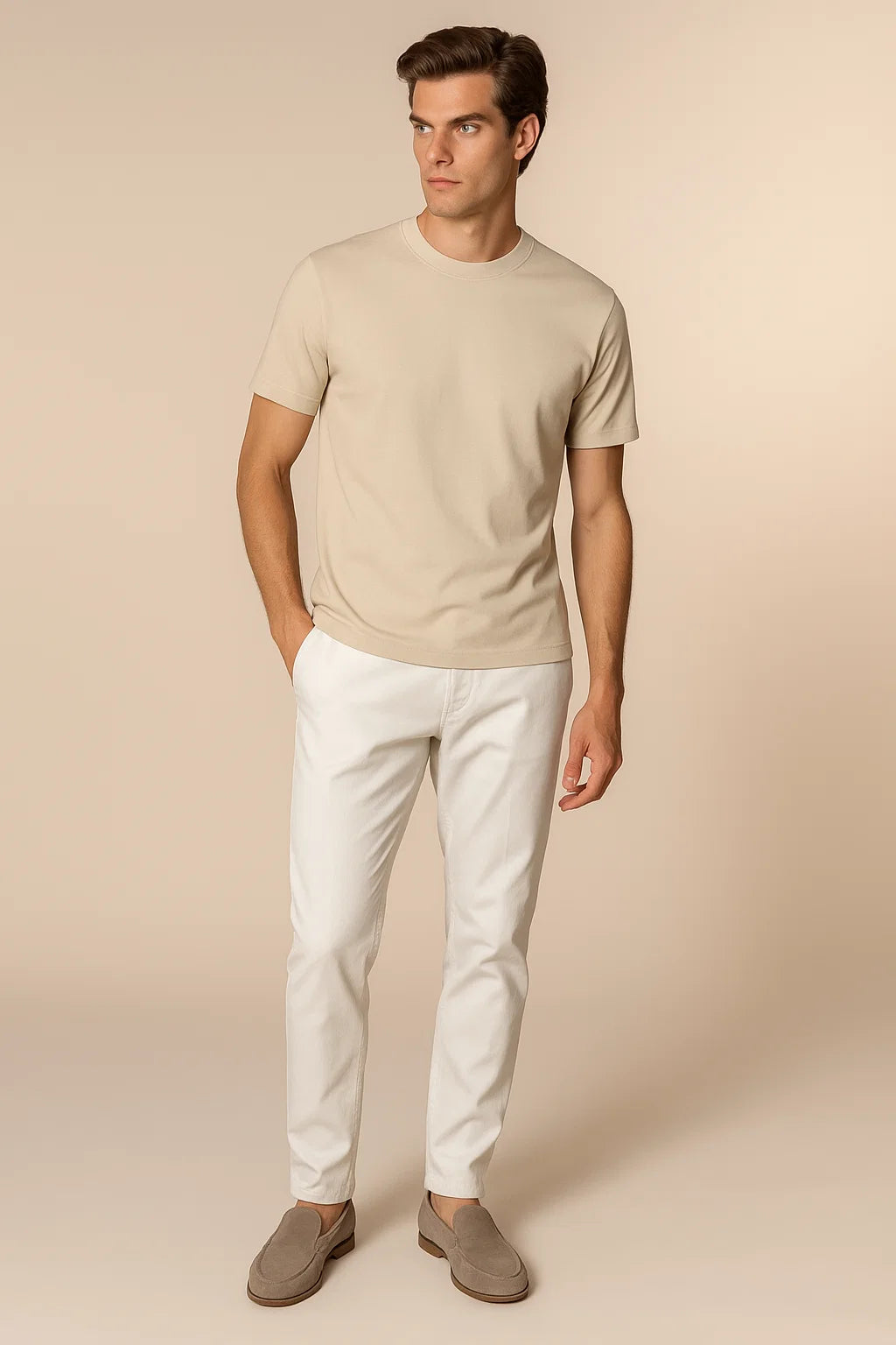 Sovrano Tee Greige
