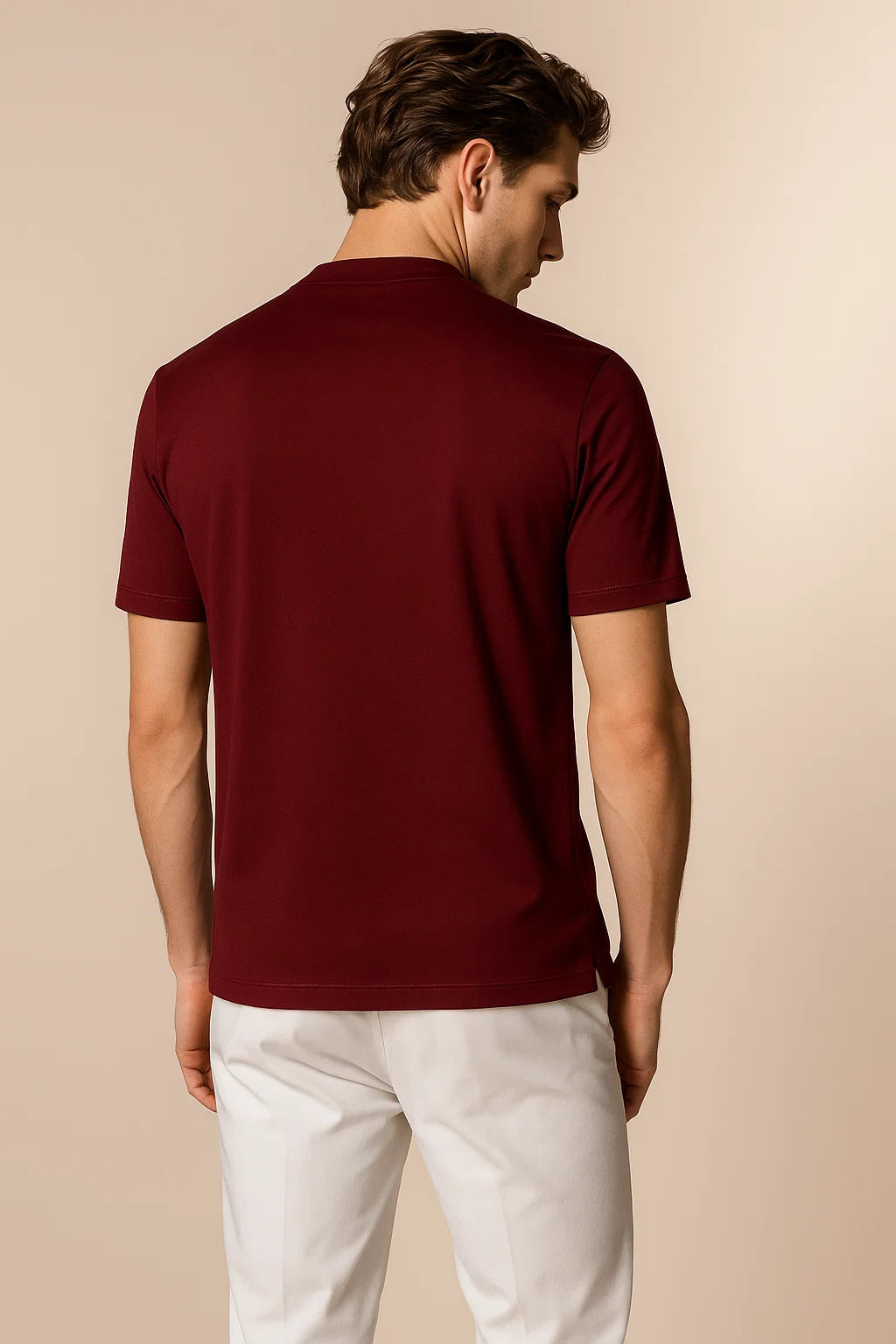 Sovrano Tee Burgundy