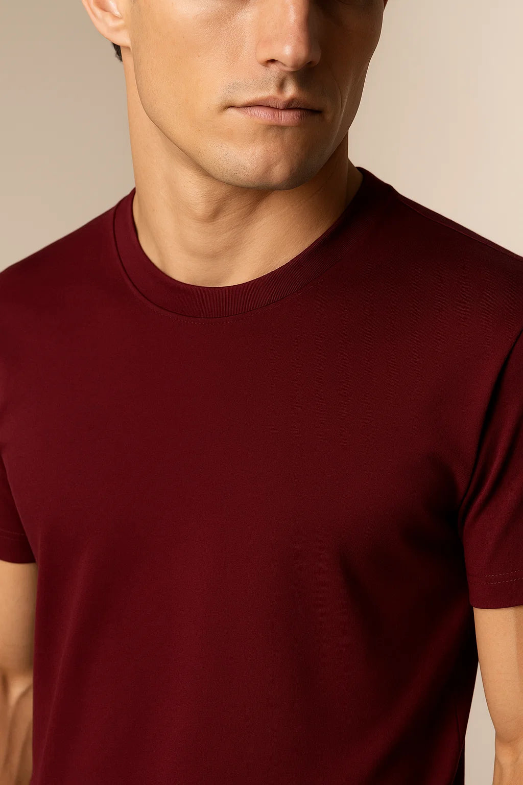 Sovrano Tee Burgundy