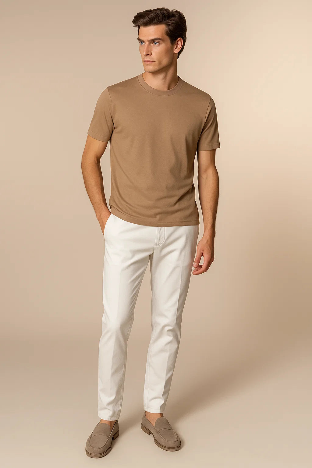 Sovrano Tee Taupe
