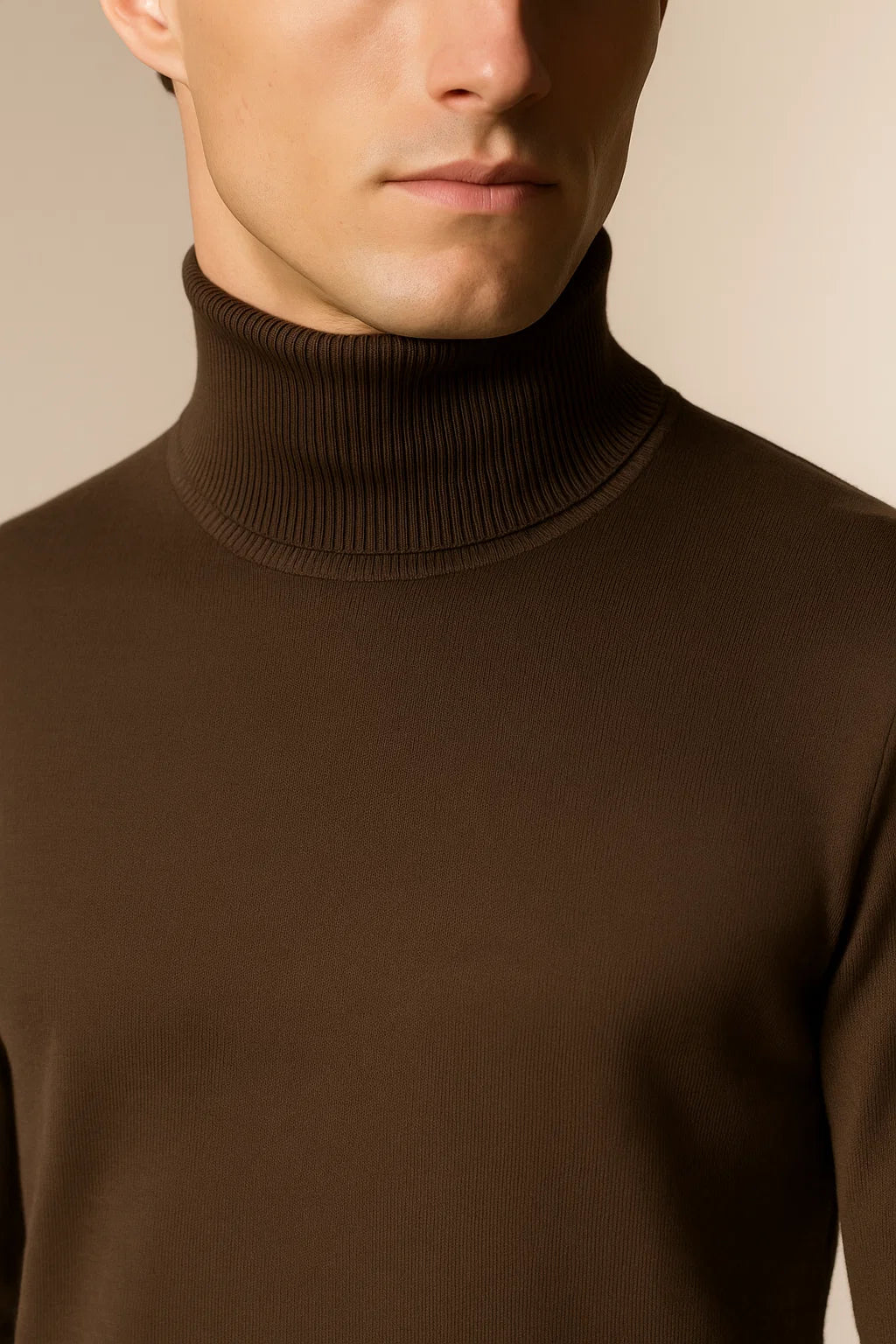 Eterna Cashmere Rollneck Olive Green