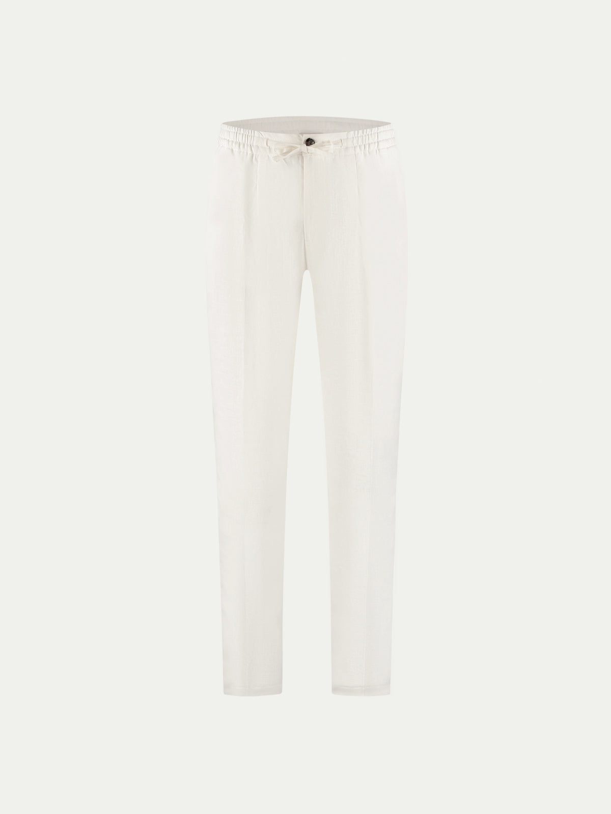 Ecru Linen Seaside Pants